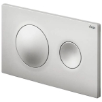 Viega 藏牆式水箱系統貼牆式座廁專用組合 - Visign for Style 20 沖水面板 (磨砂銀) + Prevista 藏牆式水箱系統連支架 (86101SV+8523)